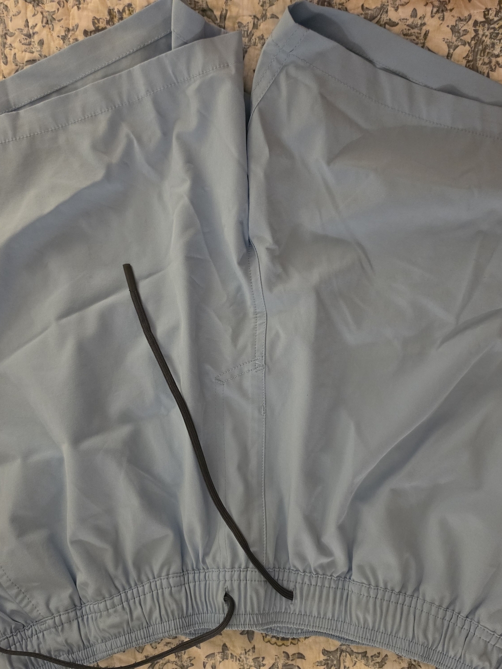 AFTCO Light Blue Mesh-Lined Swim Shorts